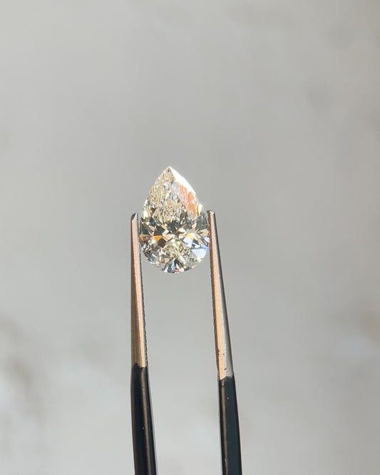 1.39ct Pear F/VVS2 Lab Grown Diamond