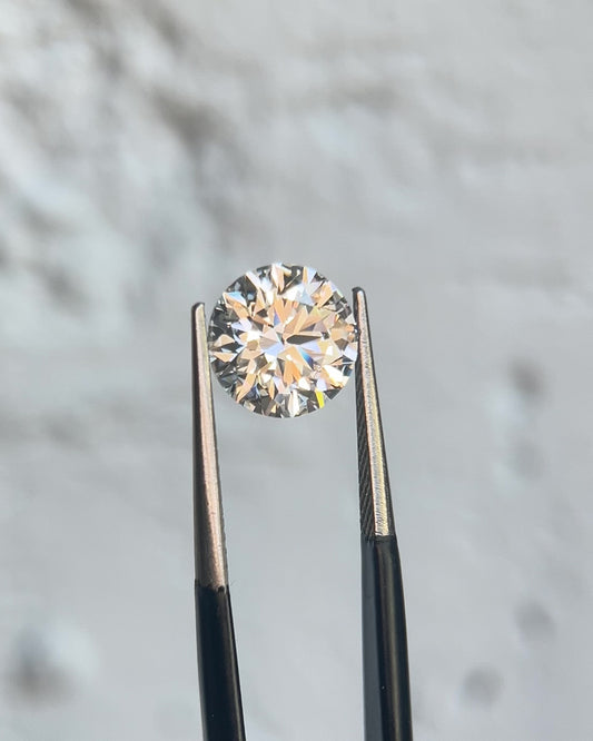 2.07ct Round Brilliant Cut E/VVS1 Lab Grown Diamond