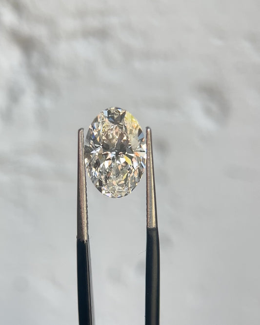 3.03ct Oval Cut F/VS1 Lab Grown Diamond
