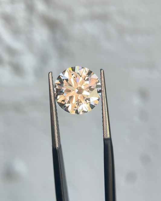 3.06ct Round Brilliant Cut F/VS1 Lab Grown Diamond