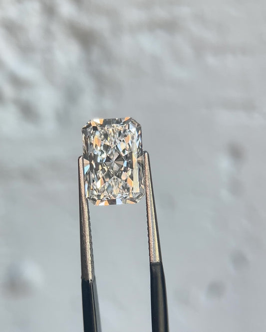 3.08ct Radiant Cut D/VVS2 Lab Grown Diamond