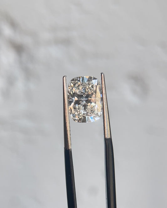 2.52ct Cushion Brilliant Cut E/VVS2 Lab Grown Diamond