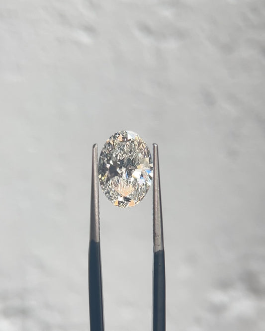 2.52ct Oval E/VS1 Lab Grown Diamond